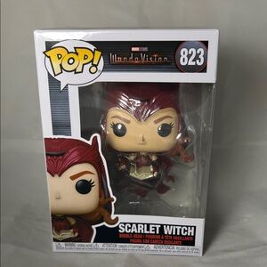 Funko Pop Disney Marvel Wanda Vision Scarlet Witch Vinyl Figure #823